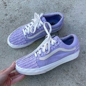 Vans x Anderson .Paak Old Skool Solito Purple Skate Shoes sneakers 9.5 corduroy